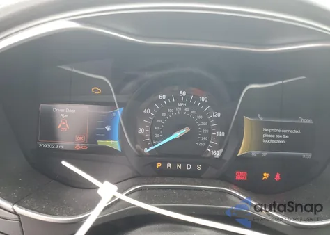 2014 Ford Fusion Titanium z USA, uszkodzony, nr VIN 3FA6P0K92ER118775